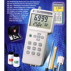 TES1380KPH值测试仪可记录型 PH值计(RS232)TES-1380K