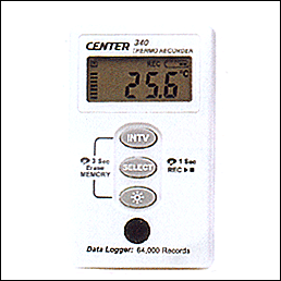 温度记录器(温度计)CENTER-340